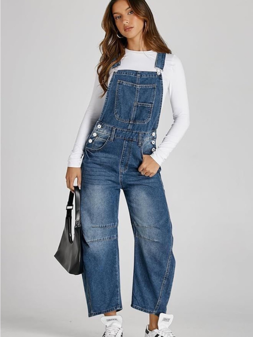 Barrel Jean Overalls